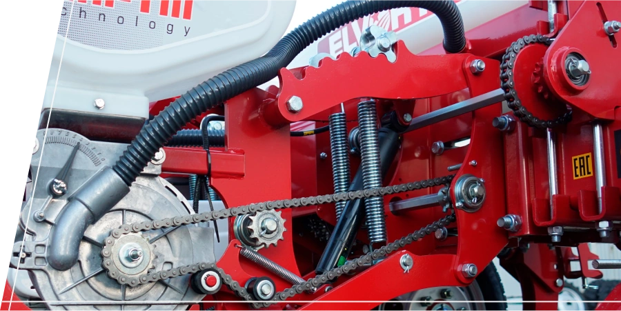 Druckregelung des Schars – gleichbleibende Tiefe bei jeder Technologie