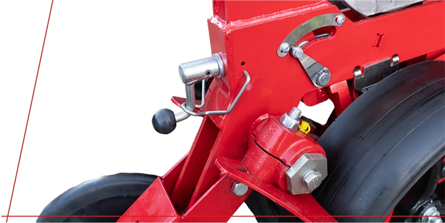 Präzise Tiefeneinstellung – gleich für alle Reihen