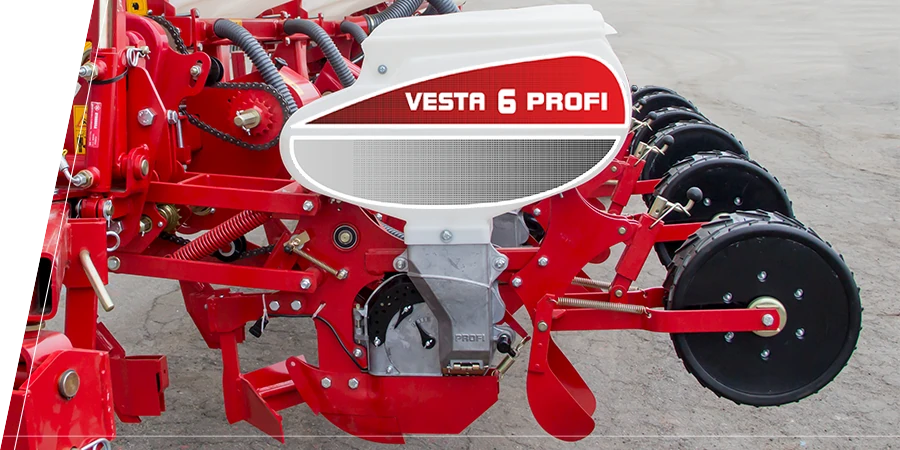 Säabschnitt der Sämaschine