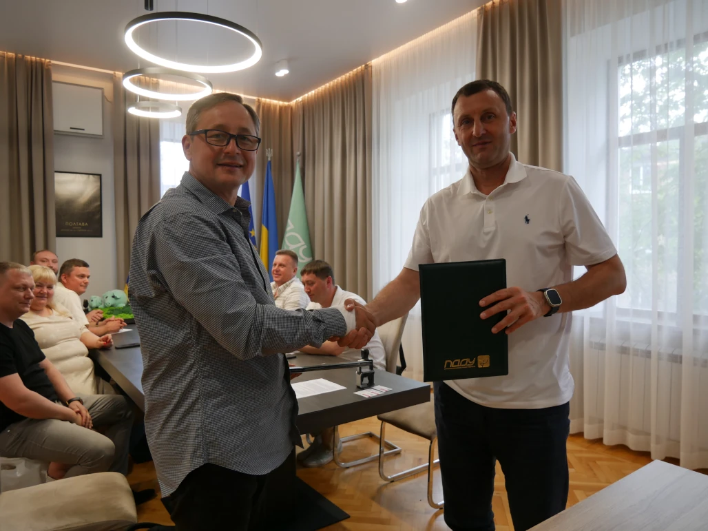 AAG „ELVORTI“ und Staatliche Agraruniversität Poltawa bündeln ihre Kräfte zur Entwicklung des ukrainischen Agrarsektors und der Bildung