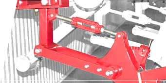 Parallelogrammaufhängung der Sektionen