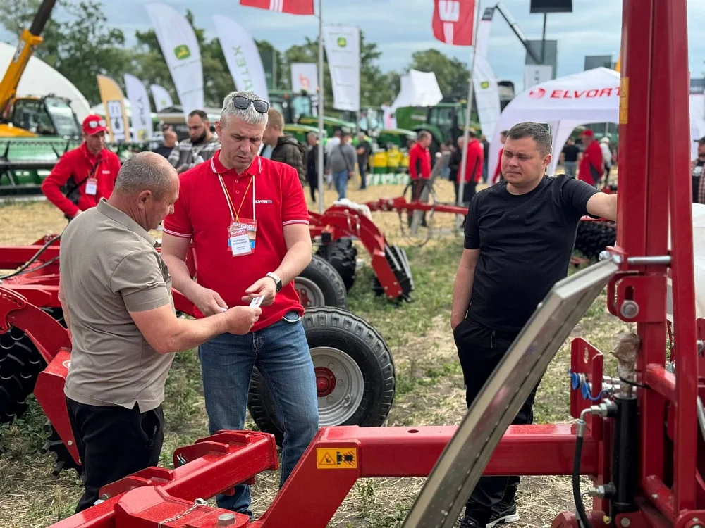 ELVORTI auf der AGRO KIROVOHRADSCHTSCHYNA 2026: Premiere der Scheibenegge ERIDAN 6000 und Präsentation moderner Agrartechnologien — 7