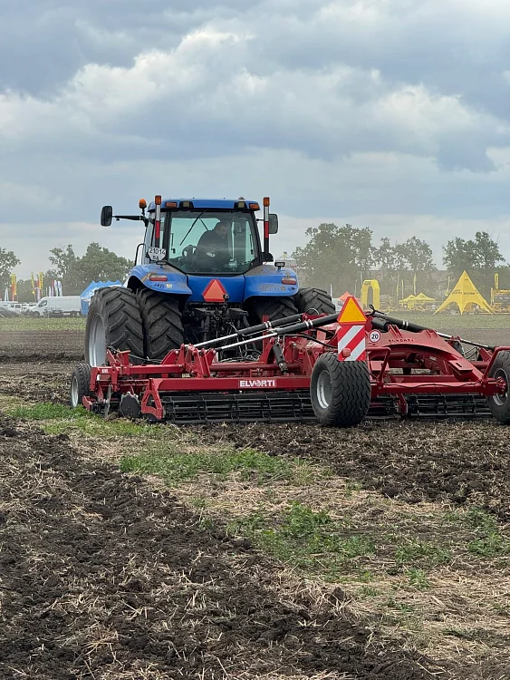 ELVORTI auf der AGRO KIROVOHRADSCHTSCHYNA 2026: Premiere der Scheibenegge ERIDAN 6000 und Präsentation moderner Agrartechnologien — 1