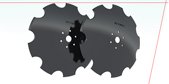SCHEIBEN AUS BORHALTIGEN EUROPÄISCHEN STÄHLEN MIT ERHÖHTER HÄRTE
