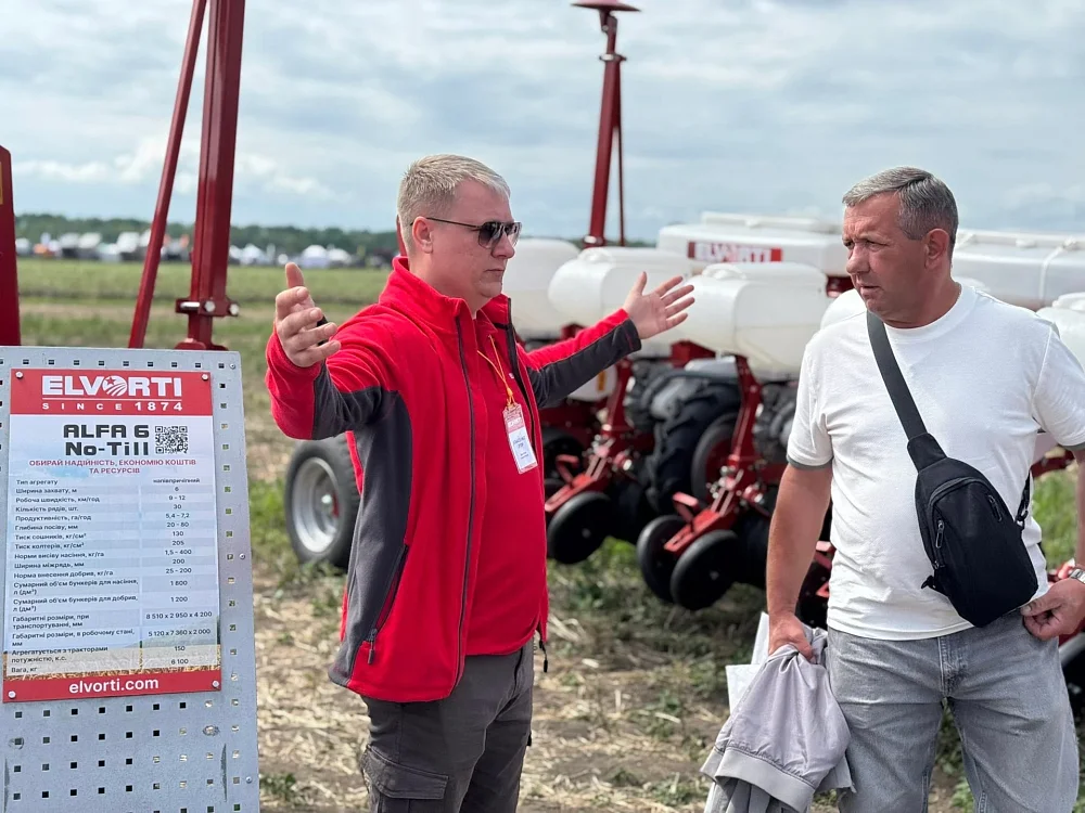 ELVORTI auf der AGRO KIROVOHRADSCHTSCHYNA 2026: Premiere der Scheibenegge ERIDAN 6000 und Präsentation moderner Agrartechnologien — 6