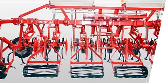 Einfache Anpassung des Reihenabstands