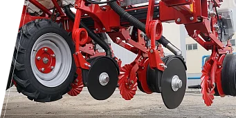 Doppelscheiben-Düngerschar