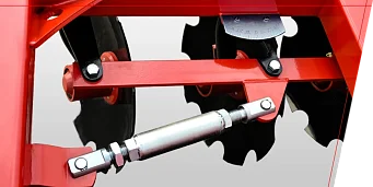 Einstellung der Arbeitstiefe